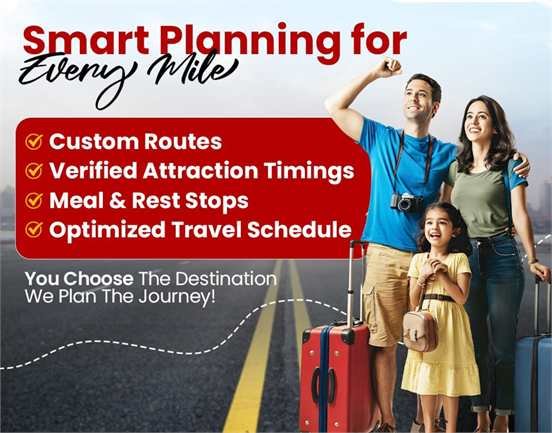 Smart Route Plan support image by MR Tour & Travels