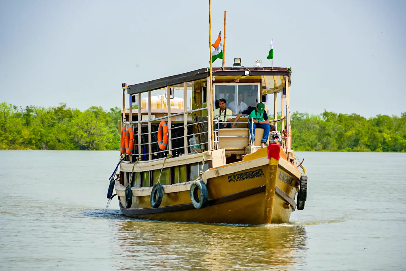 Max Adventures Sundarban Day Tour boat experience through mangrove river