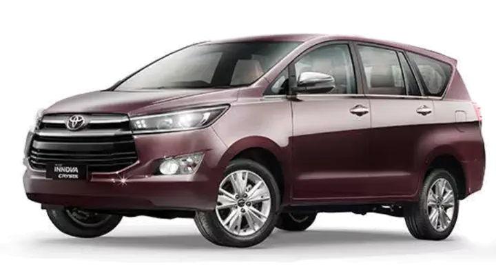Innova vehicle available with driver