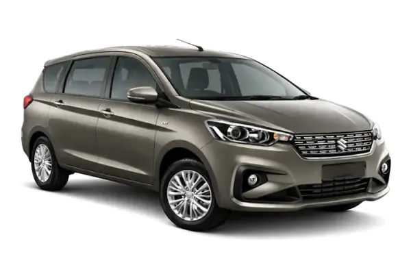 Ertiga family vehicle available with driver